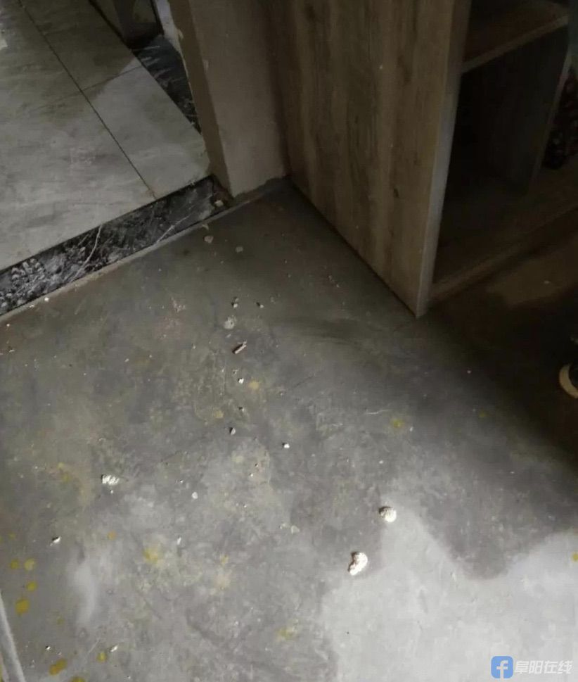 大家看看这是我在海亮幸福里北郡买的房子被水泡成了啥样